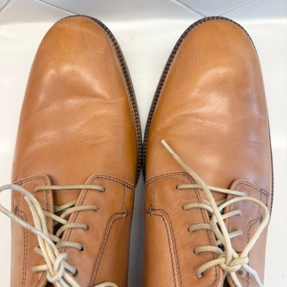 Cole Haan Men\'s Williams Postman Plain Brown Leather Oxford Dress Shoes 11.5 M main image 5